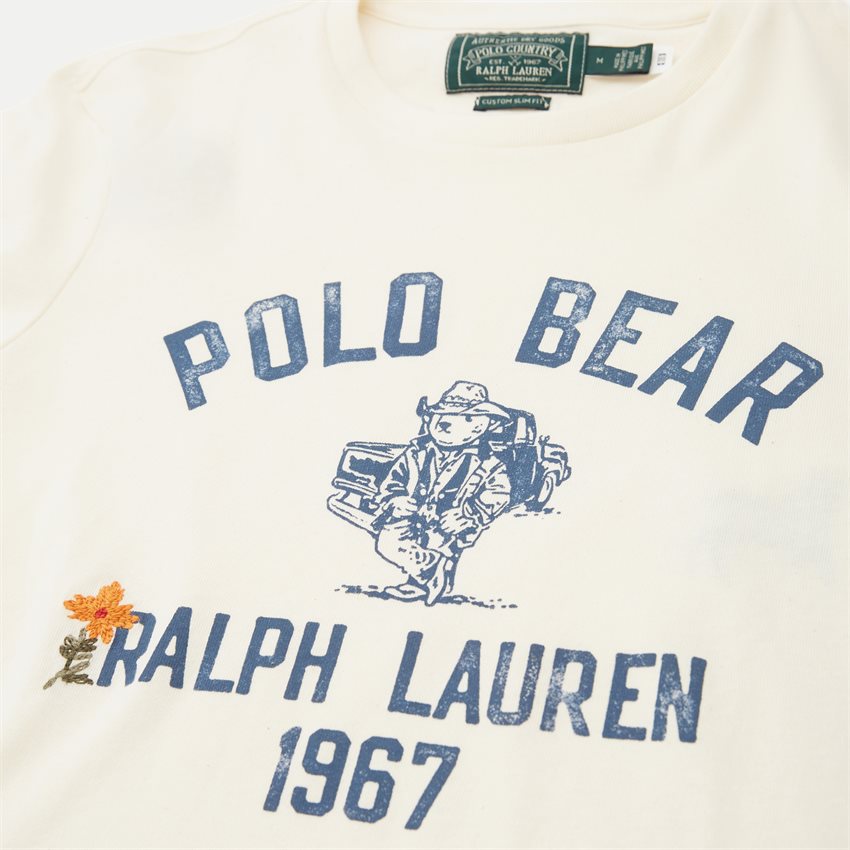 Polo Ralph Lauren T-shirts 710900828 OFF WHITE
